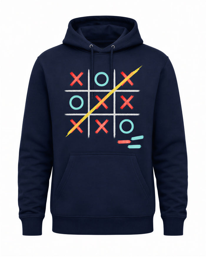 Tic Tac Toe Gaming Graphic Hoodie