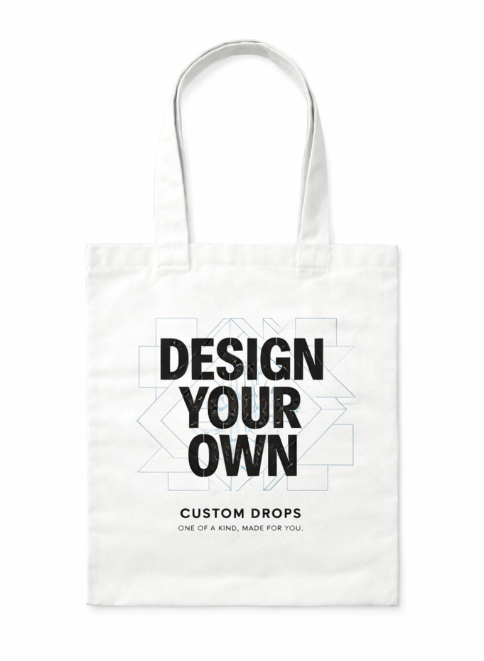 Premium Custom Printed Tote Bag – Design Your Own