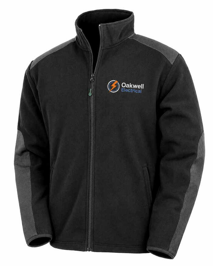 Personalised Heavy Duty Recycled Microfleece Jacket