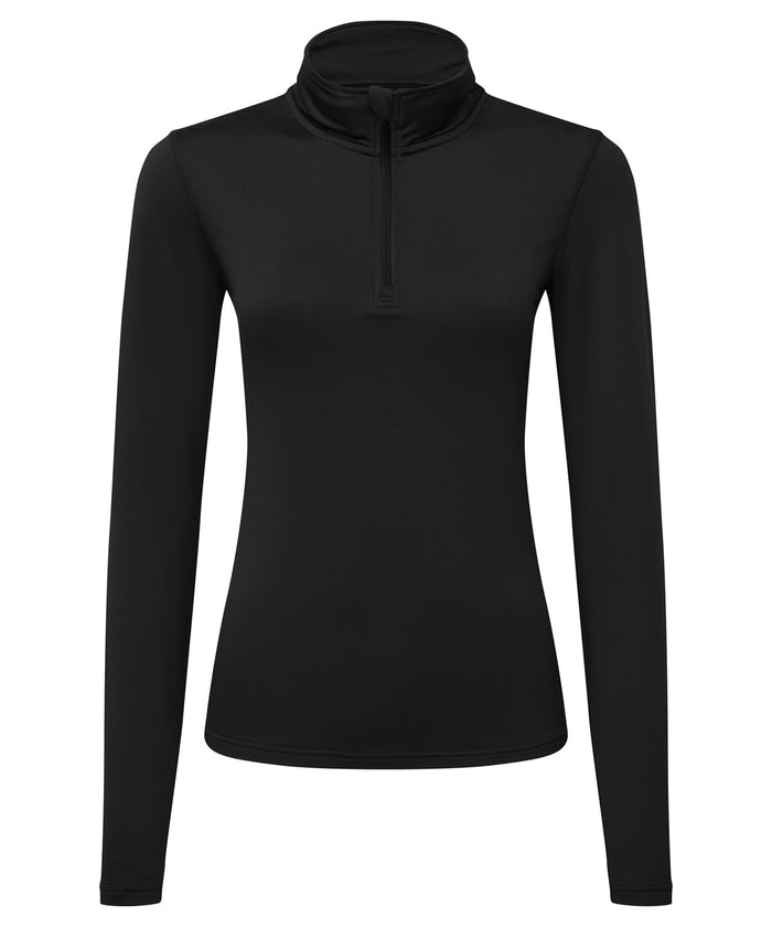 Women's Brushed-Back Quarter-Zip
