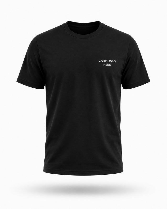 Personalised Workwear T-Shirt — Your Logo, Left Chest