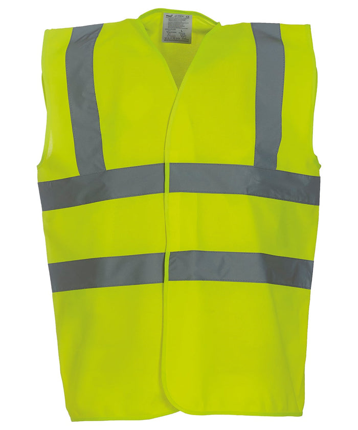 Personalised Hi-Viz Safety Vest — Construction Workwear